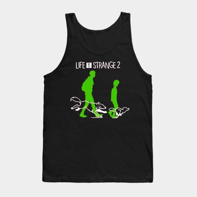 Life is Strange 2 Two Wolves Tank Top by OtakuPapercraft